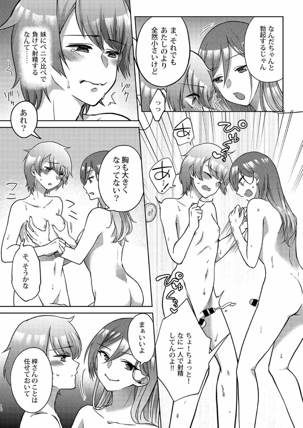 女性化兄から彼女を寝取っちゃえ! Page.11