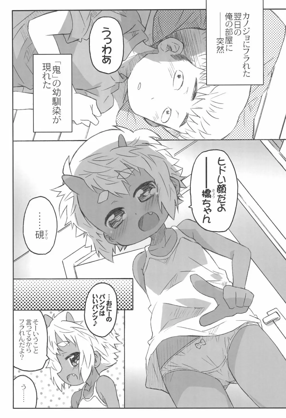 幼馴染は赤鬼系 Page.7