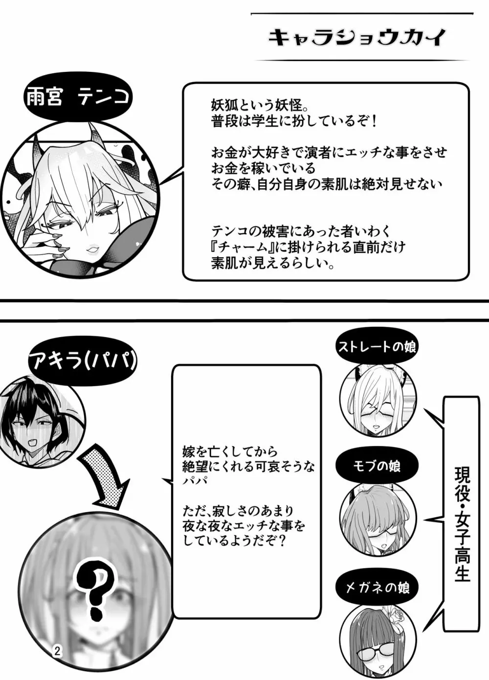 女子高生に女の子にされました【逆アナル】 Page.3