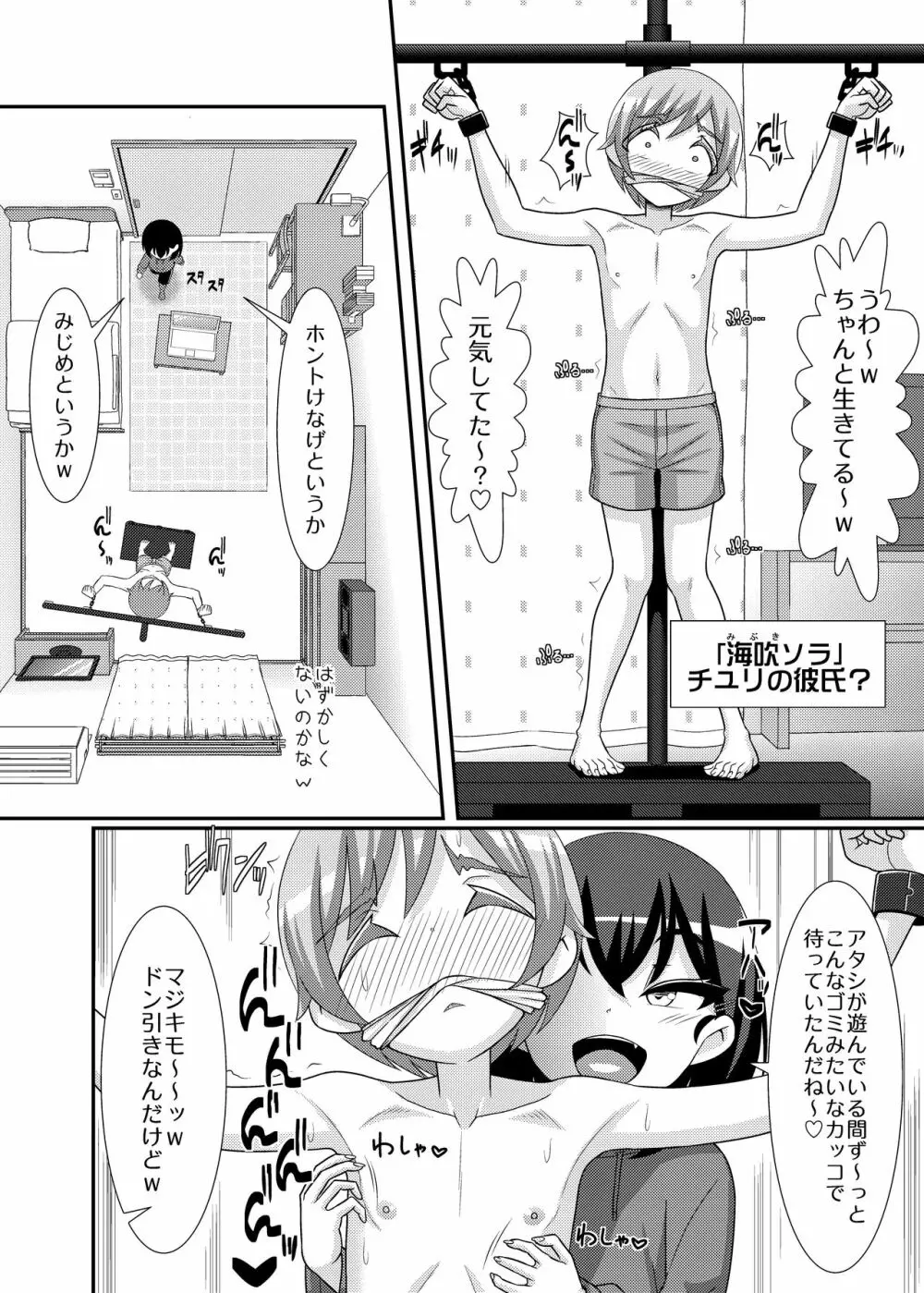 愛執乳首彼女 Page.6