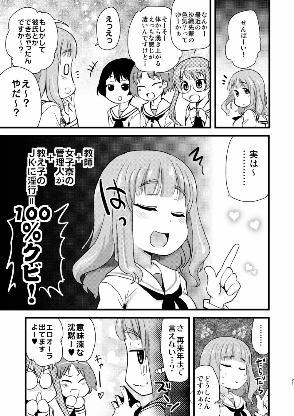 武部沙織ちゃんという彼女との日常。 Page.21