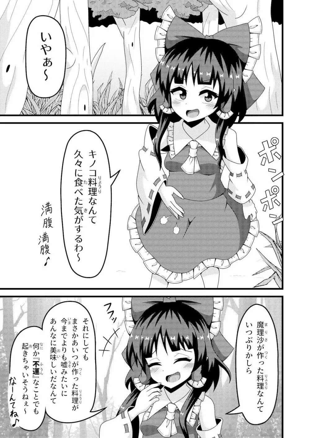 霊夢の不運な大異変 Page.4