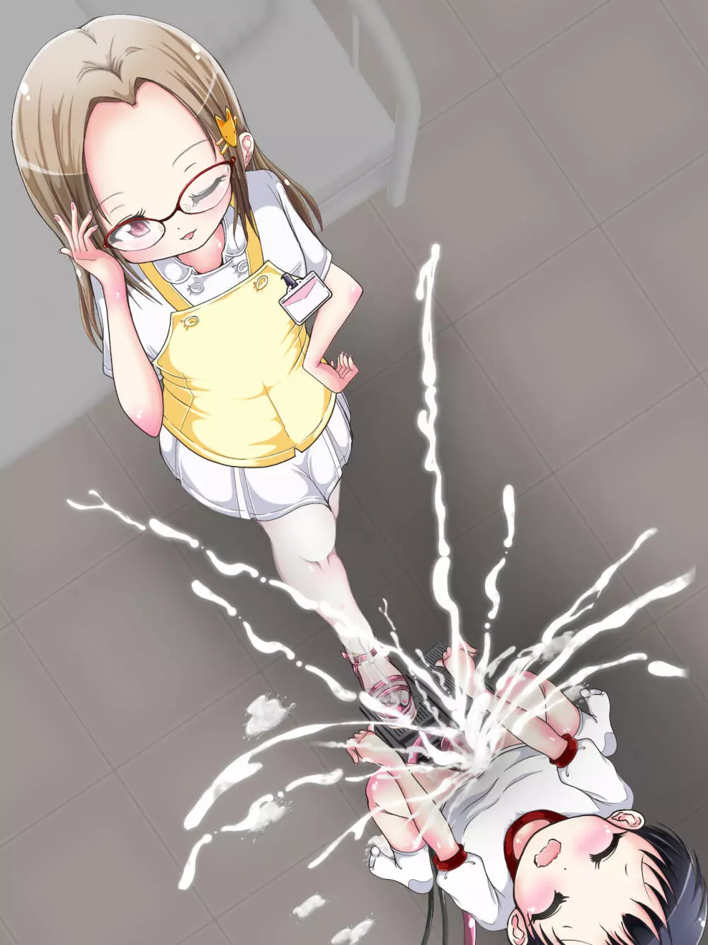 [Oneashi] One-Shota Footjob Lessons: Foot-Stroked by Nurses Page.100