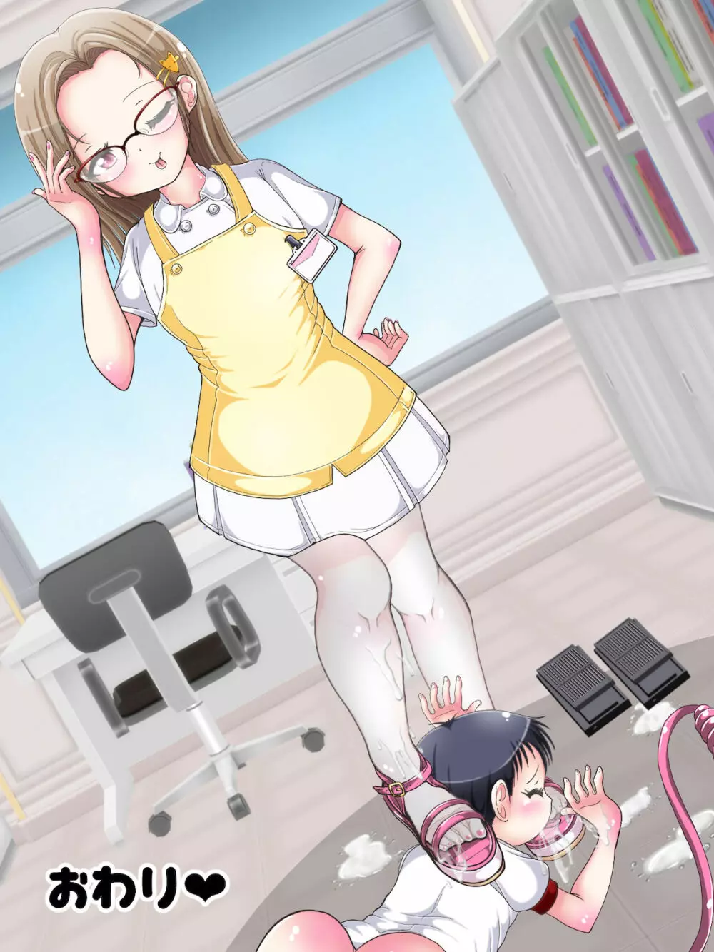 [Oneashi] One-Shota Footjob Lessons: Foot-Stroked by Nurses Page.101
