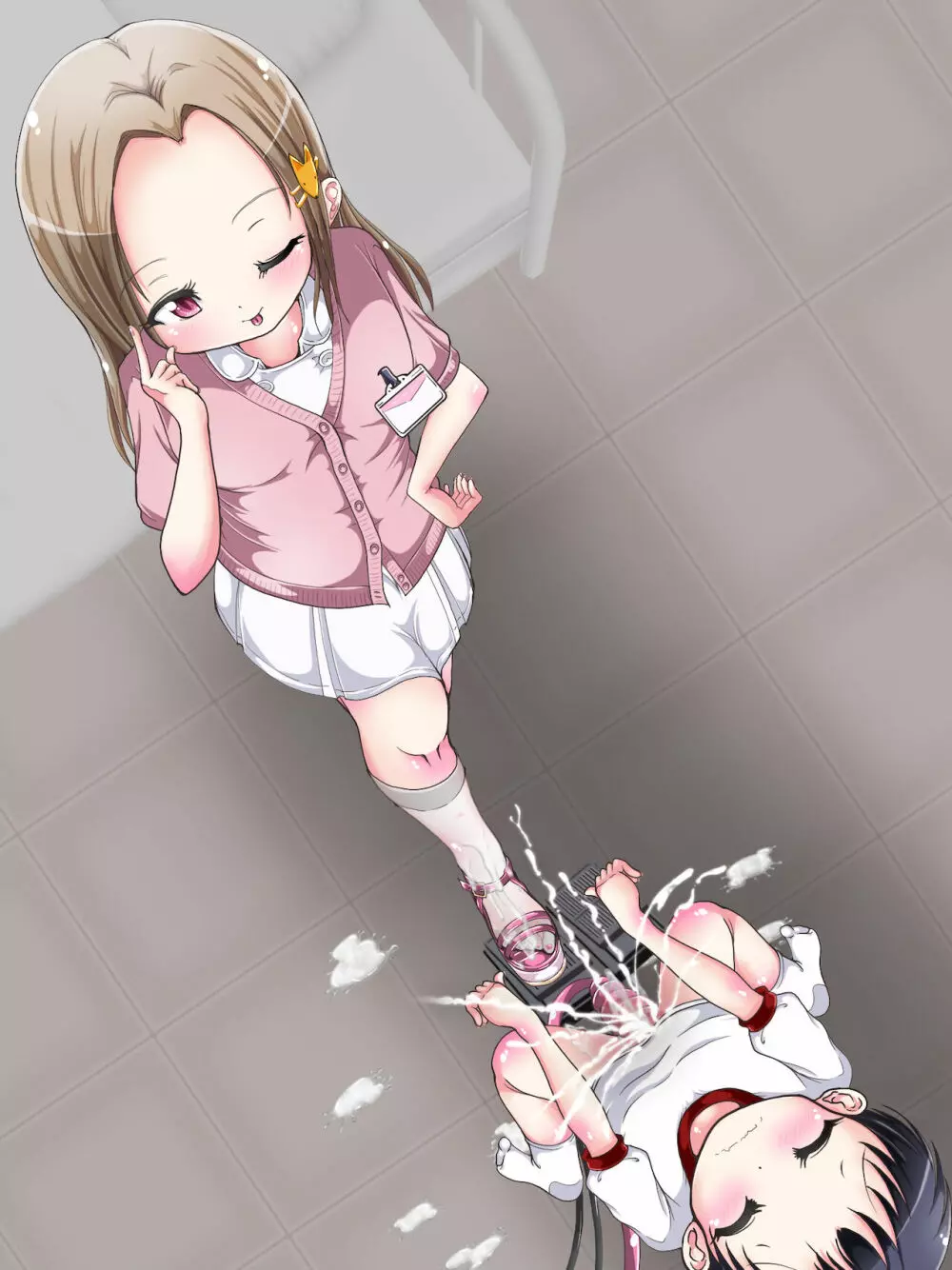 [Oneashi] One-Shota Footjob Lessons: Foot-Stroked by Nurses Page.199