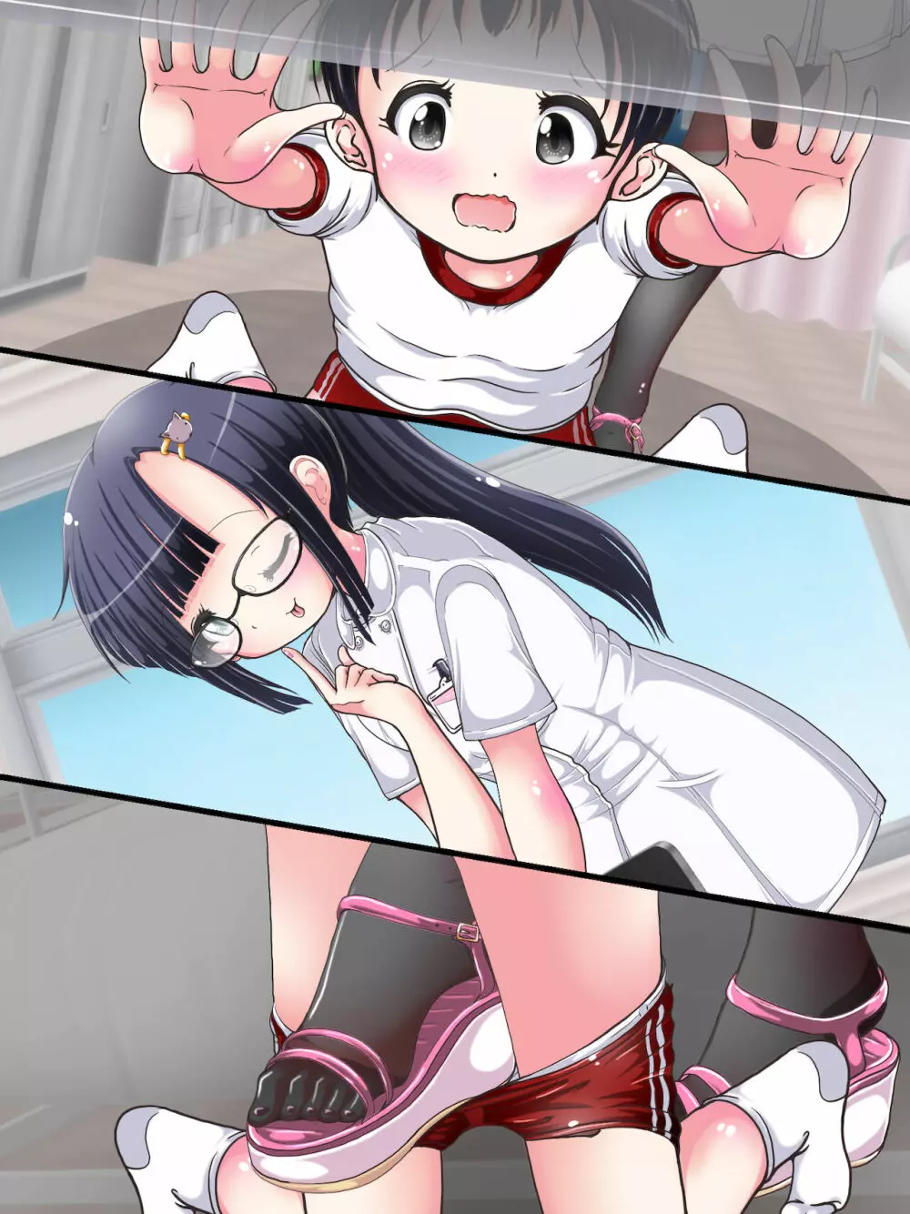 [Oneashi] One-Shota Footjob Lessons: Foot-Stroked by Nurses Page.274