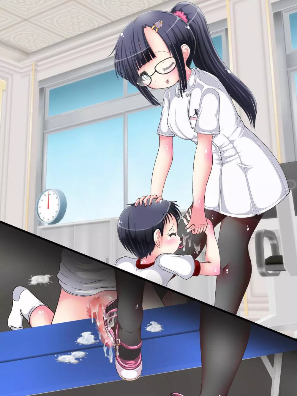 [Oneashi] One-Shota Footjob Lessons: Foot-Stroked by Nurses Page.280