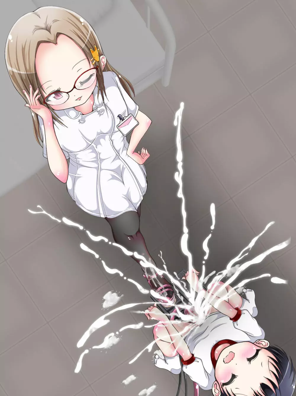 [Oneashi] One-Shota Footjob Lessons: Foot-Stroked by Nurses Page.300