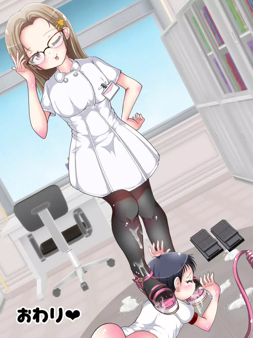 [Oneashi] One-Shota Footjob Lessons: Foot-Stroked by Nurses Page.301