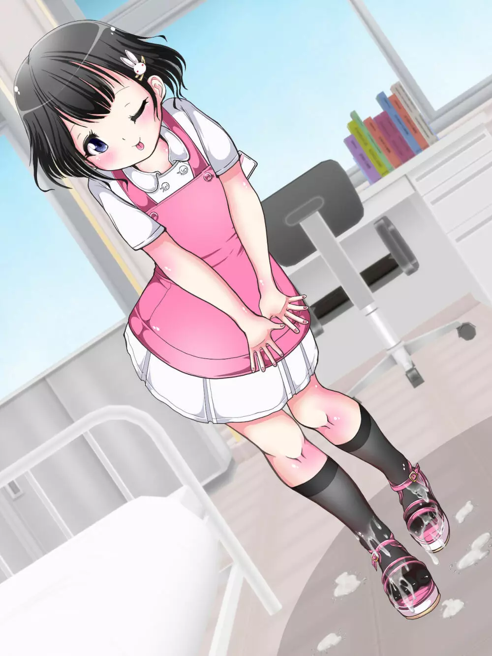 [Oneashi] One-Shota Footjob Lessons: Foot-Stroked by Nurses Page.372
