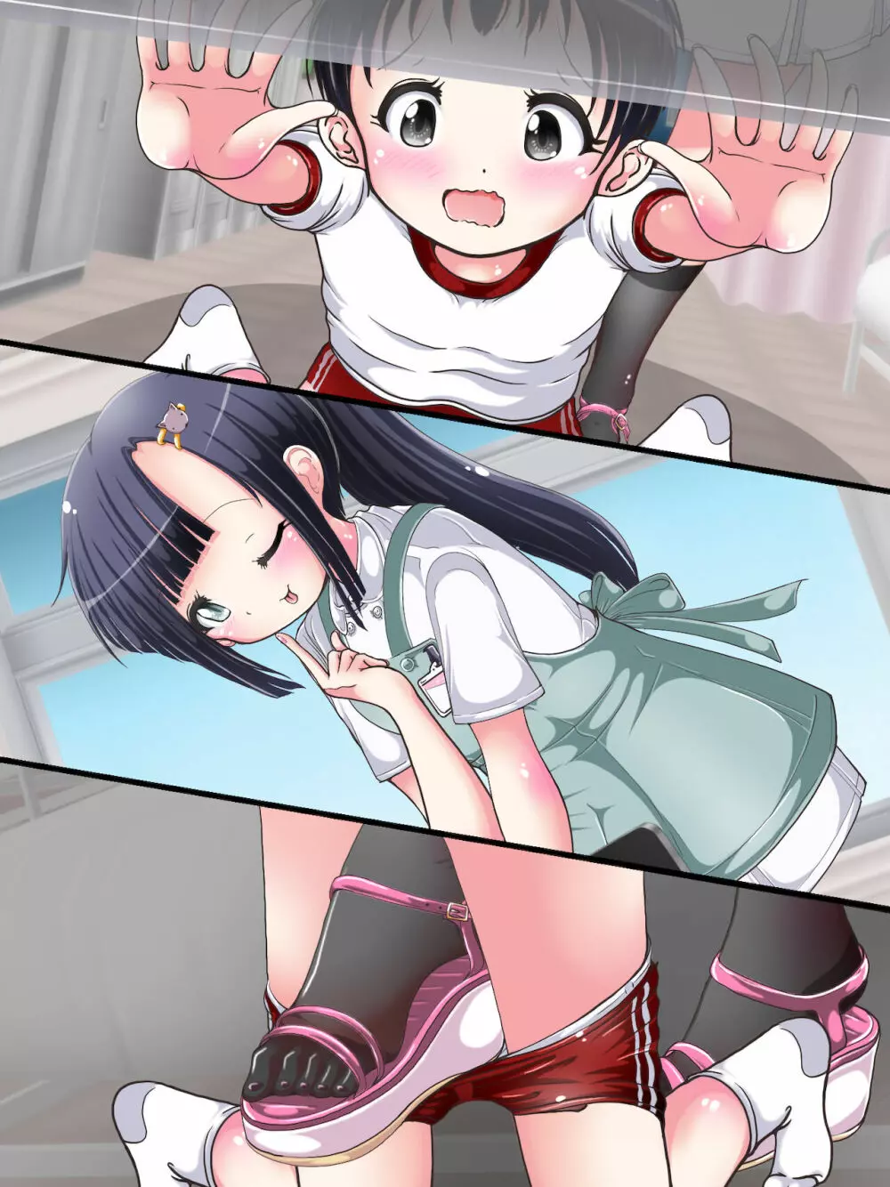 [Oneashi] One-Shota Footjob Lessons: Foot-Stroked by Nurses Page.374