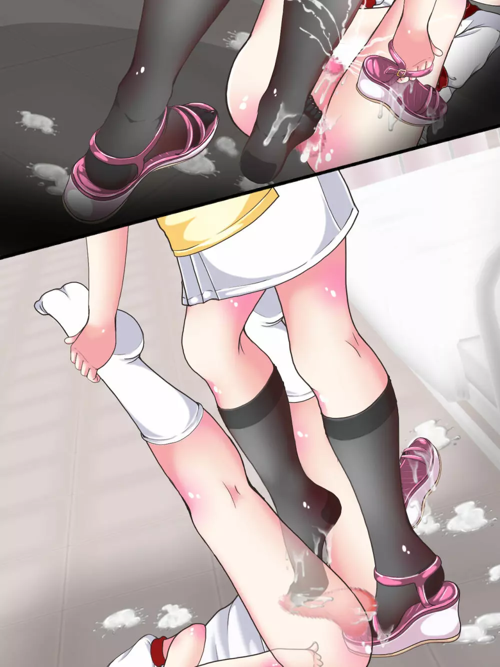 [Oneashi] One-Shota Footjob Lessons: Foot-Stroked by Nurses Page.394