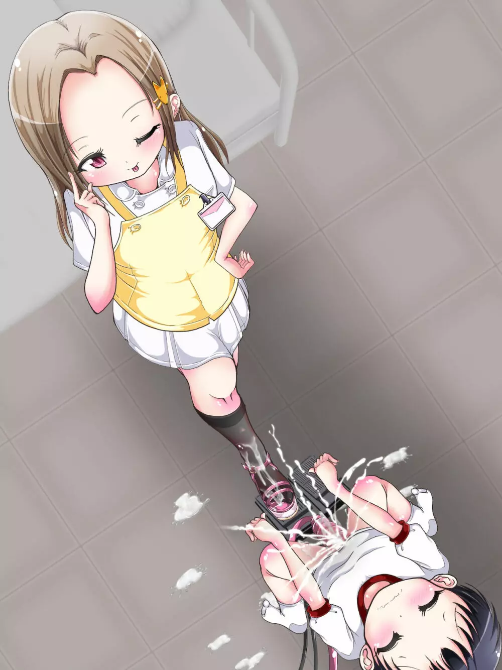 [Oneashi] One-Shota Footjob Lessons: Foot-Stroked by Nurses Page.399