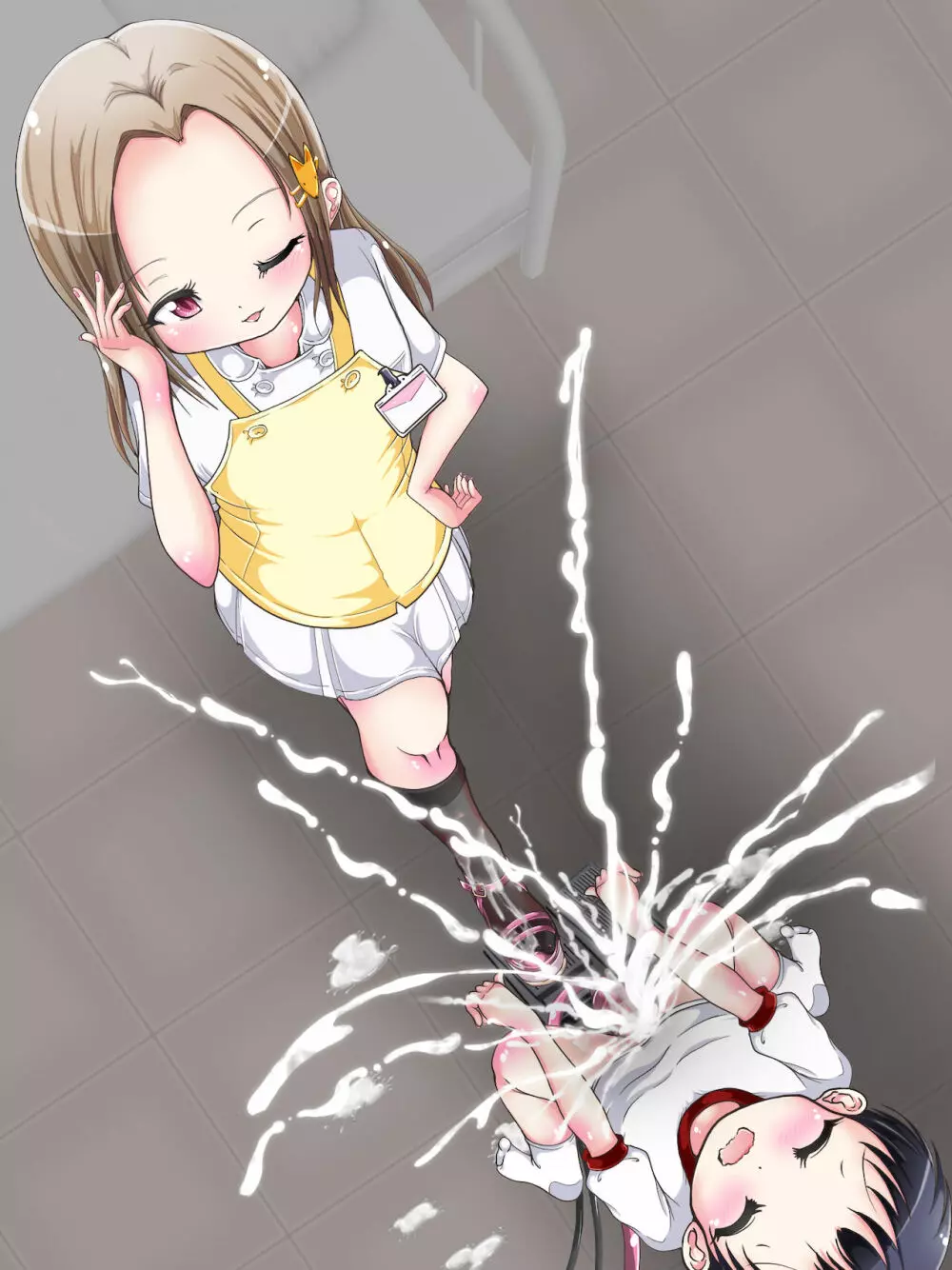 [Oneashi] One-Shota Footjob Lessons: Foot-Stroked by Nurses Page.400
