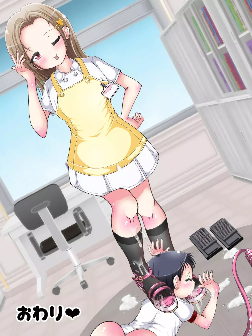 [Oneashi] One-Shota Footjob Lessons: Foot-Stroked by Nurses Page.401