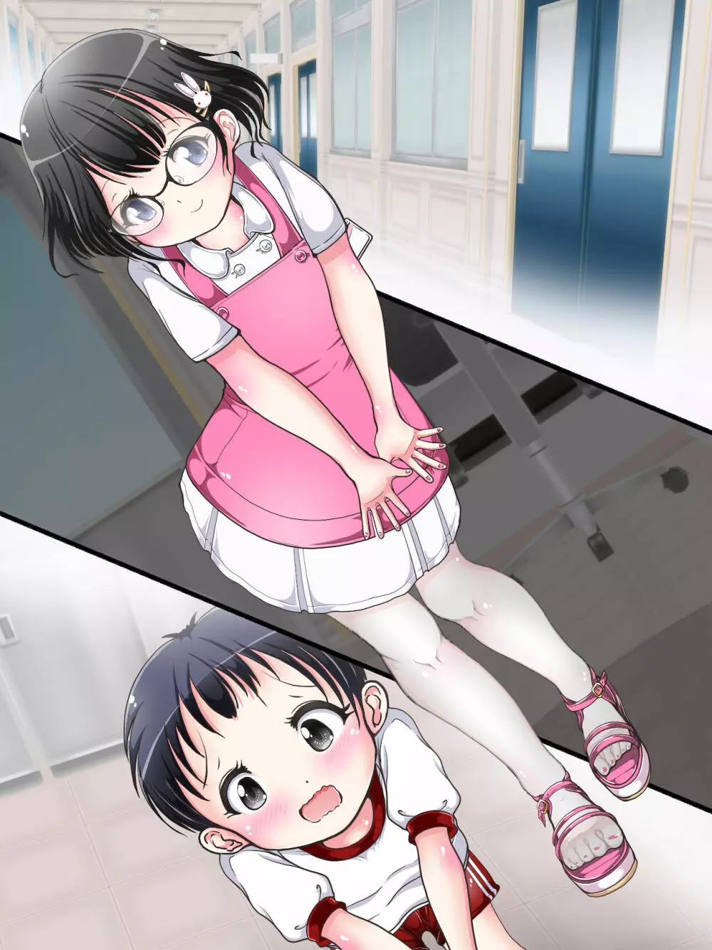 [Oneashi] One-Shota Footjob Lessons: Foot-Stroked by Nurses Page.52