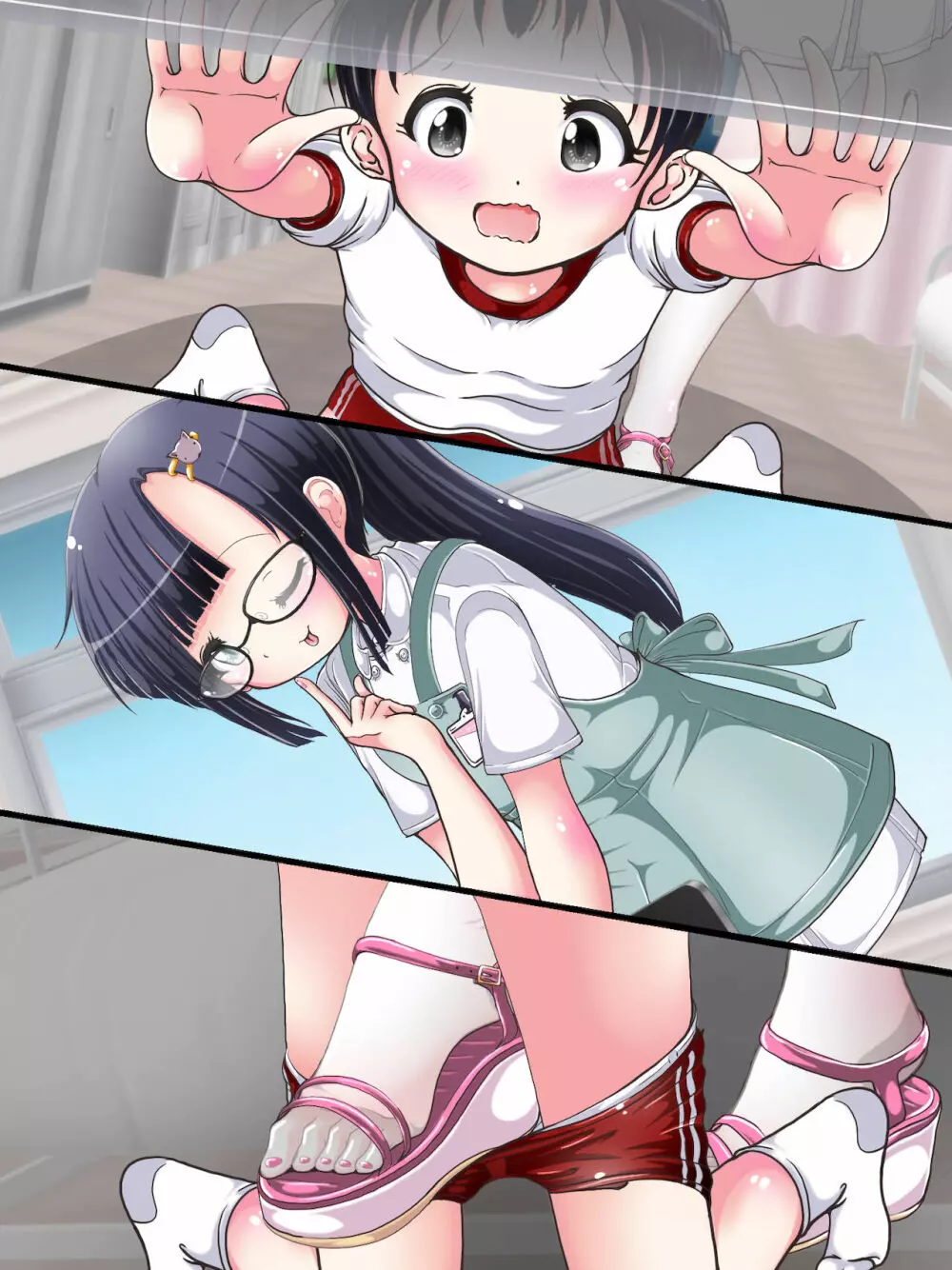 [Oneashi] One-Shota Footjob Lessons: Foot-Stroked by Nurses Page.74