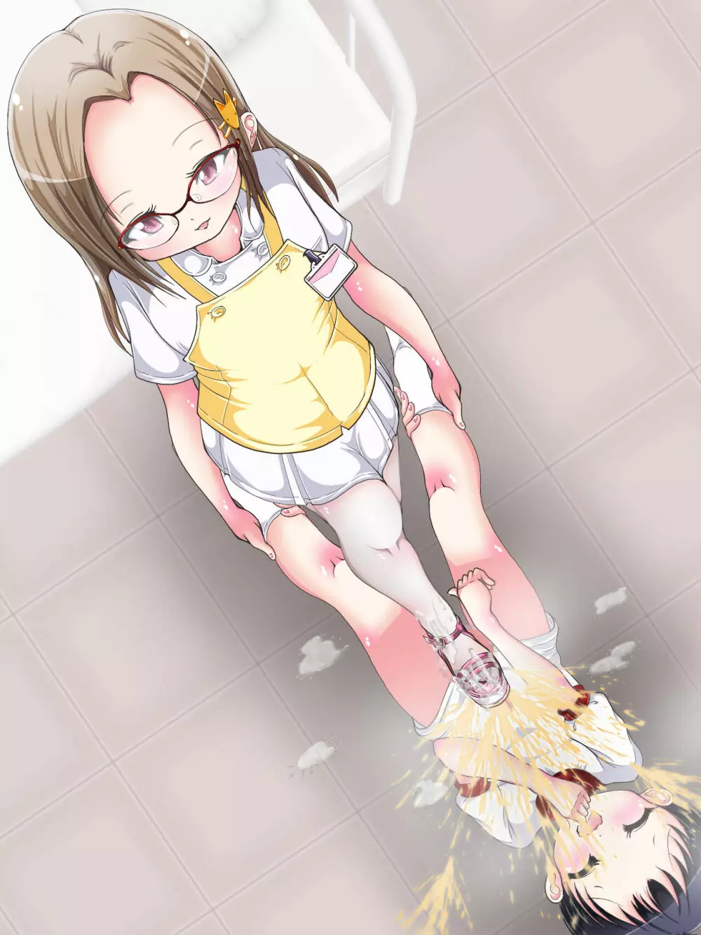 [Oneashi] One-Shota Footjob Lessons: Foot-Stroked by Nurses Page.93