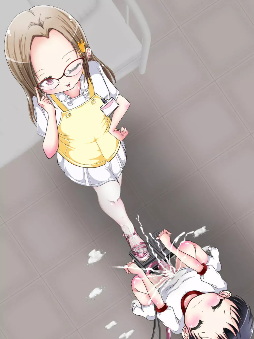 [Oneashi] One-Shota Footjob Lessons: Foot-Stroked by Nurses Page.99