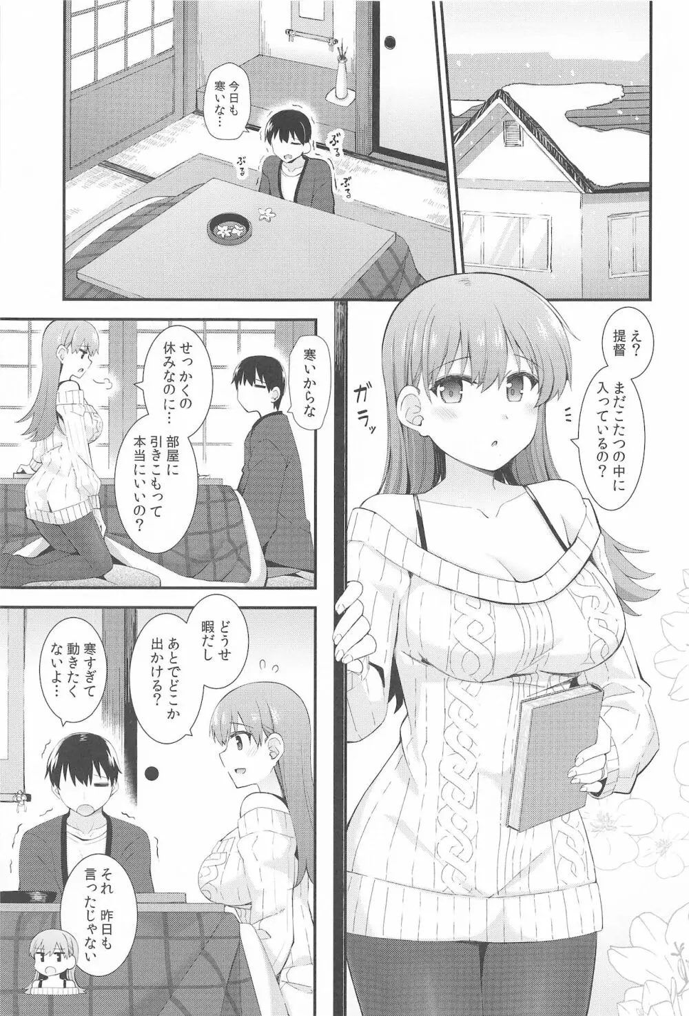 大井と過ごす冬の午後 Page.2