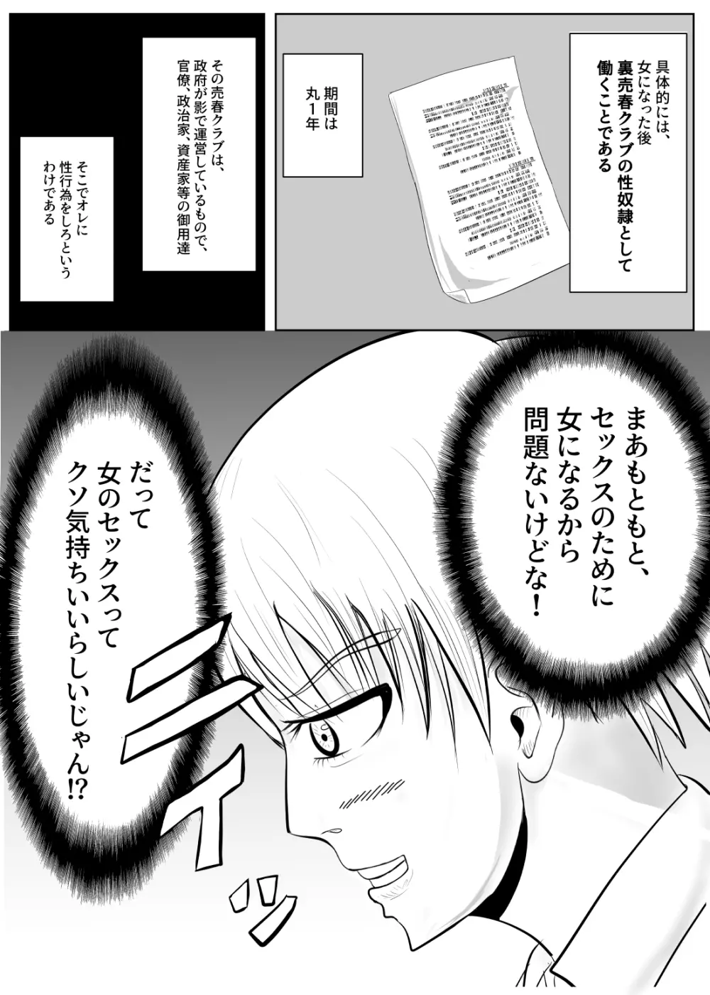 TSをする。性奴隷になる。 Page.10