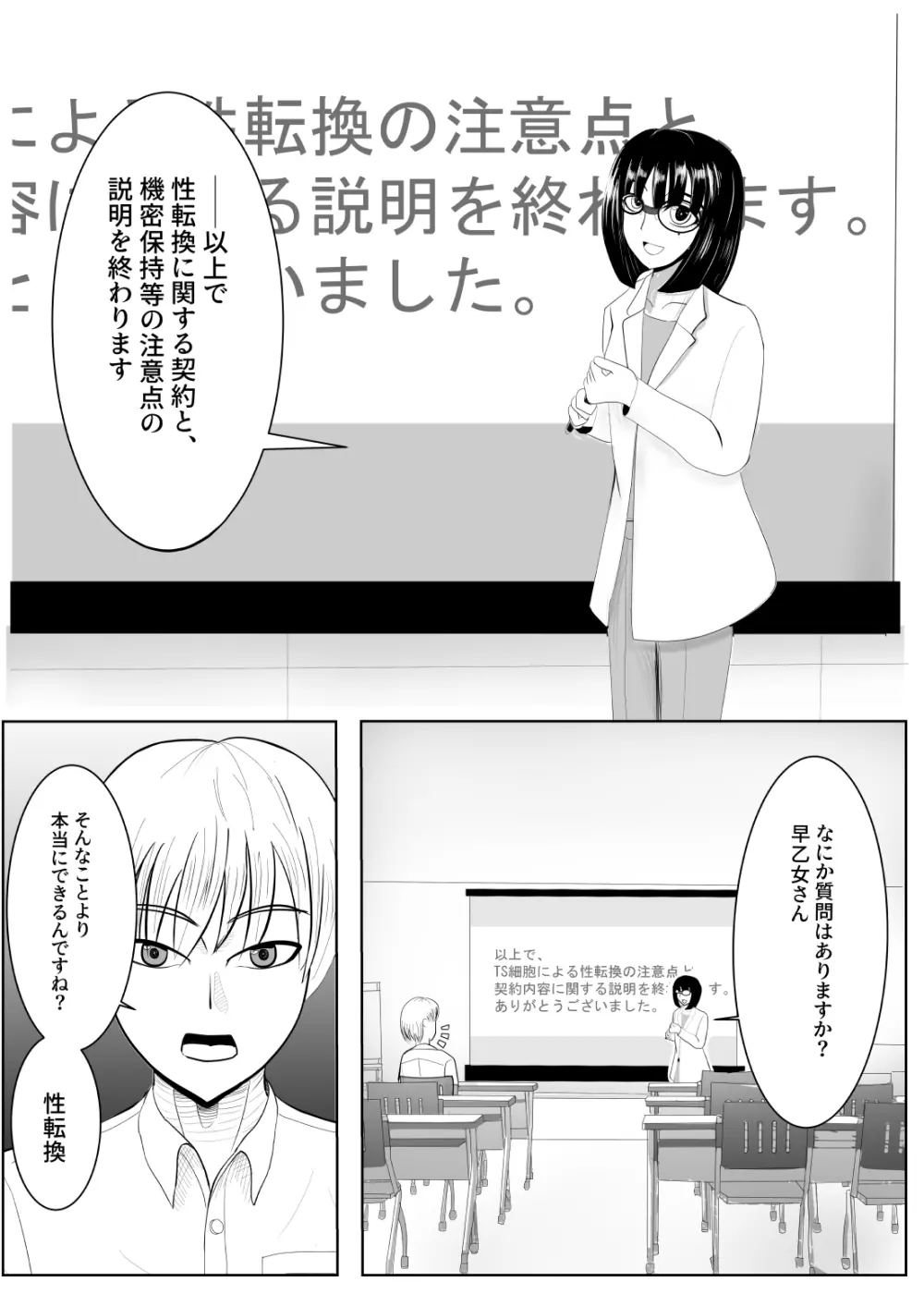 TSをする。性奴隷になる。 Page.4