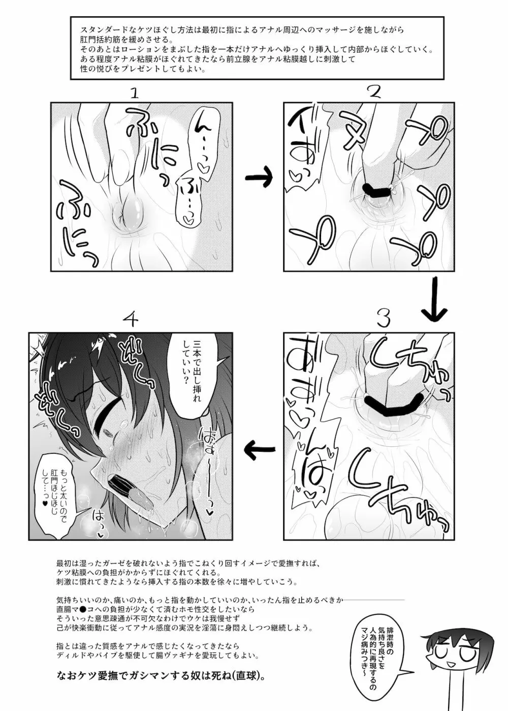 オトコノコえっちの仕方♪ Page.16