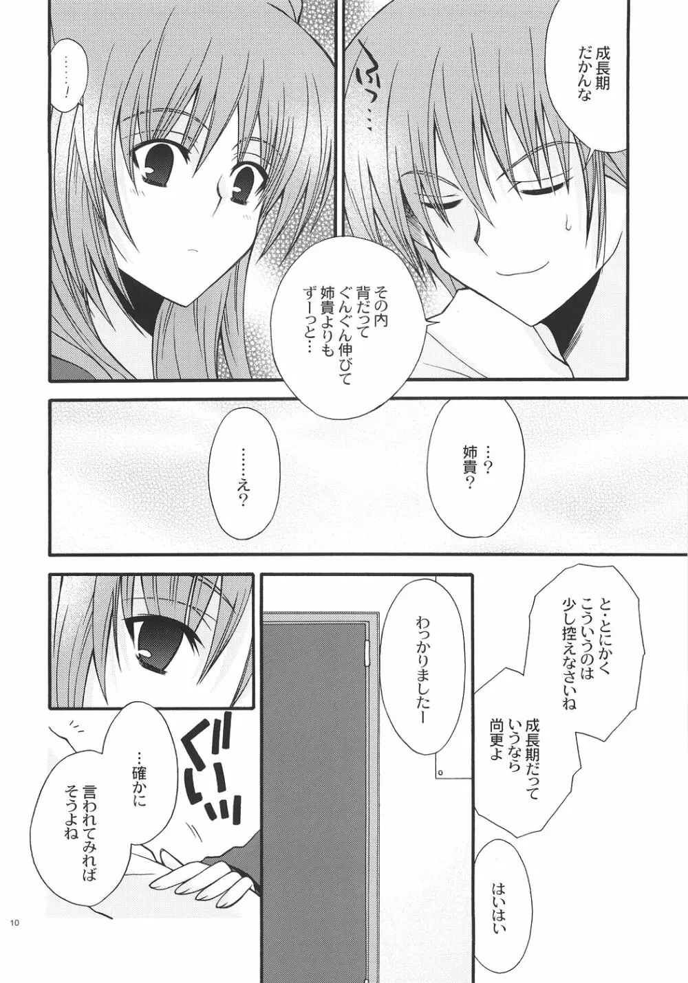 (コミックキャッスル2006) [イランイラン (一恵りょうこ)] CHU-RU-LU (トゥハート2) Page.9