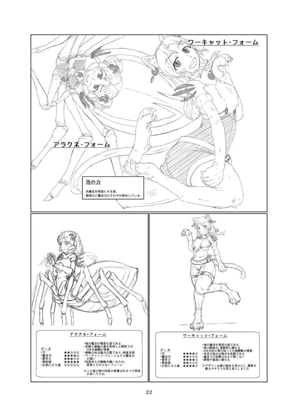 魔法少女モン☆スラ Page.21