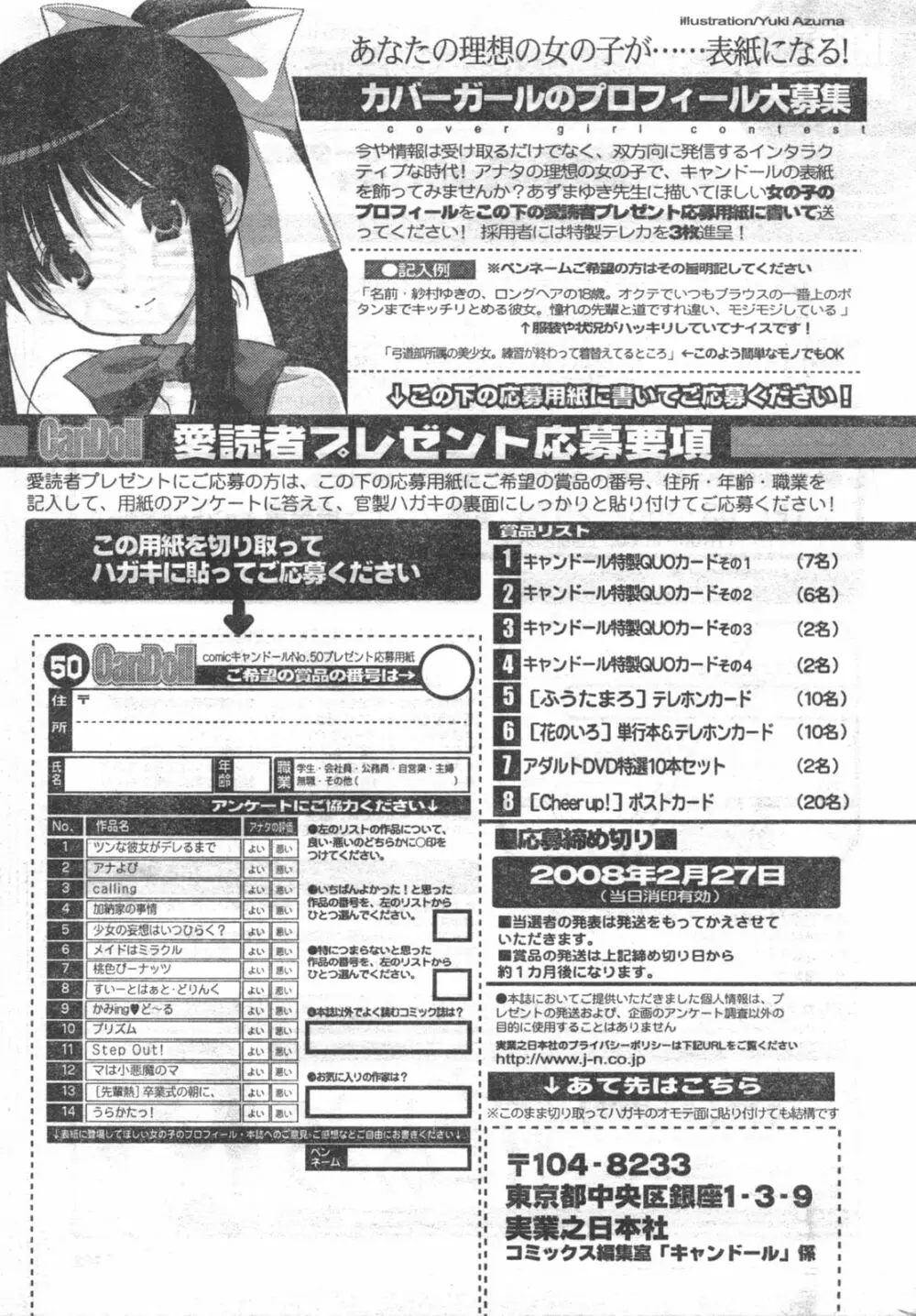 COMIC キャンドール 2008年3月号 Vol.50 Page.261