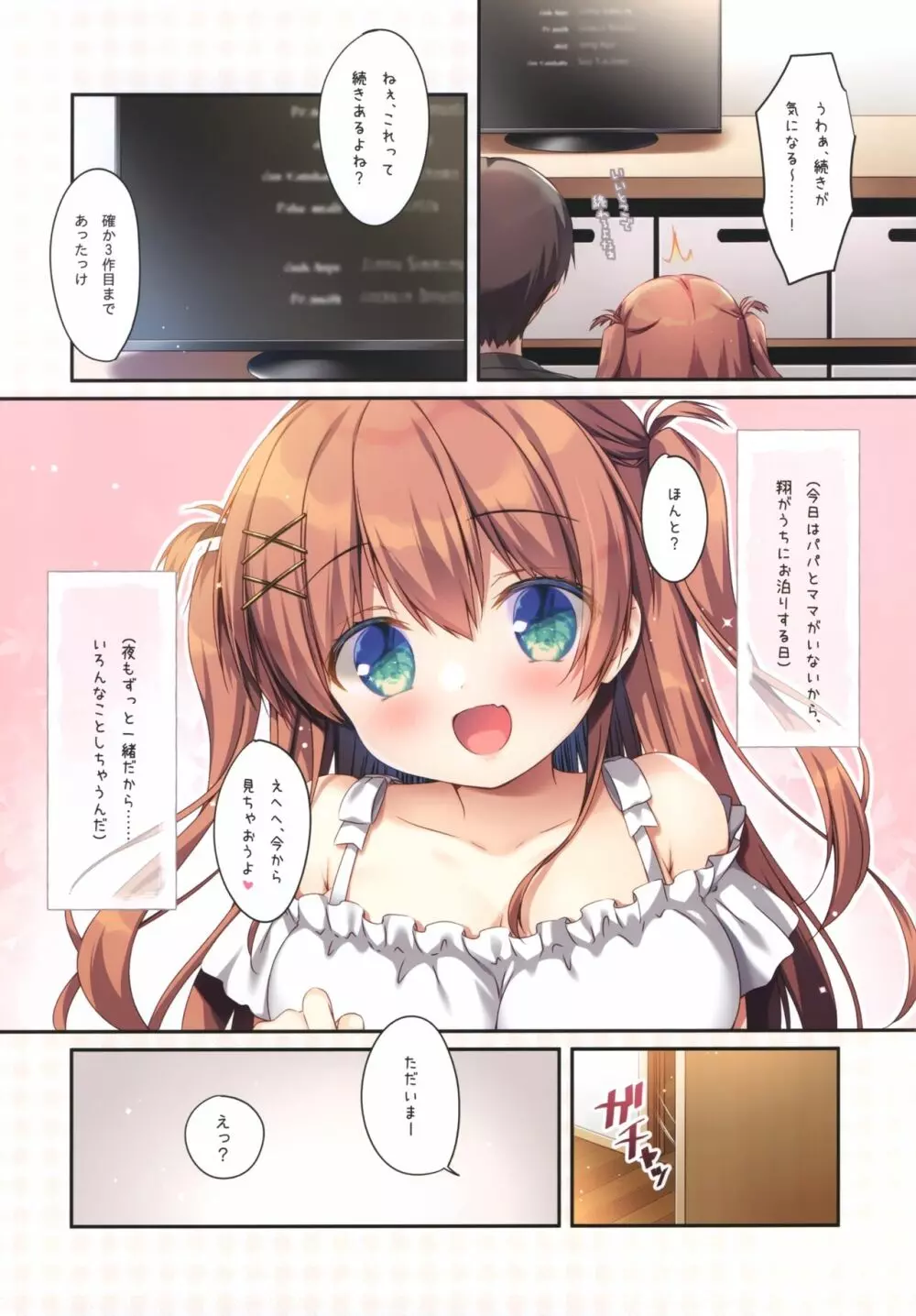 双子姉妹の満たし方1～もしもしえっち編～ Page.3