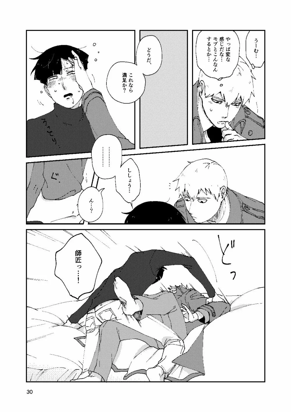 【R18】僕と師匠のよくある話（Web再録） Page.29