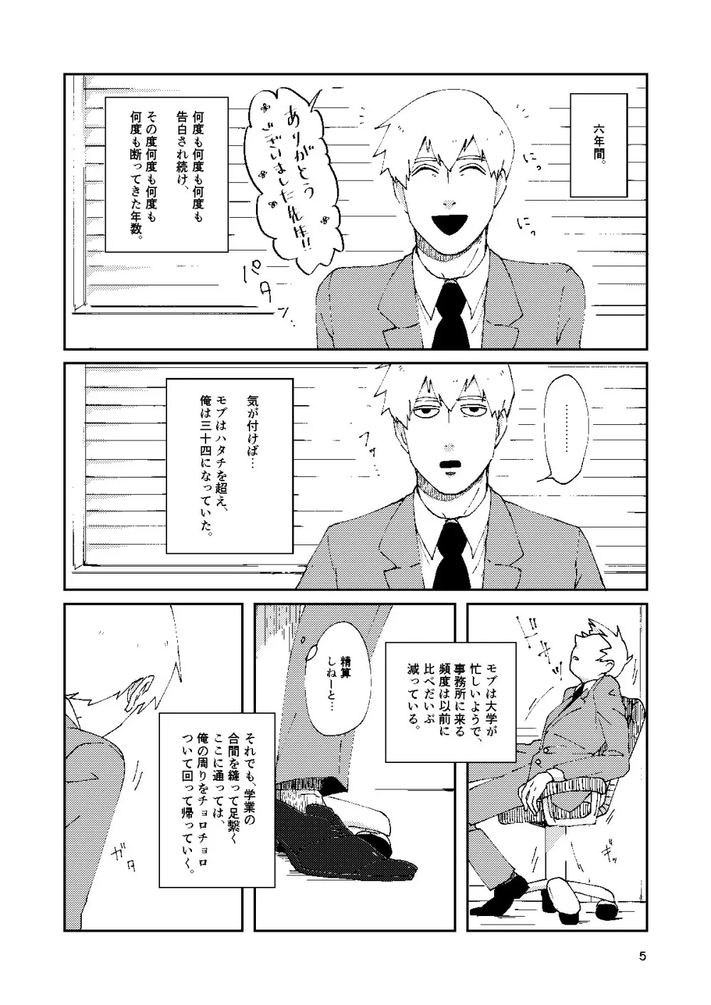 【R18】僕と師匠のよくある話（Web再録） Page.4