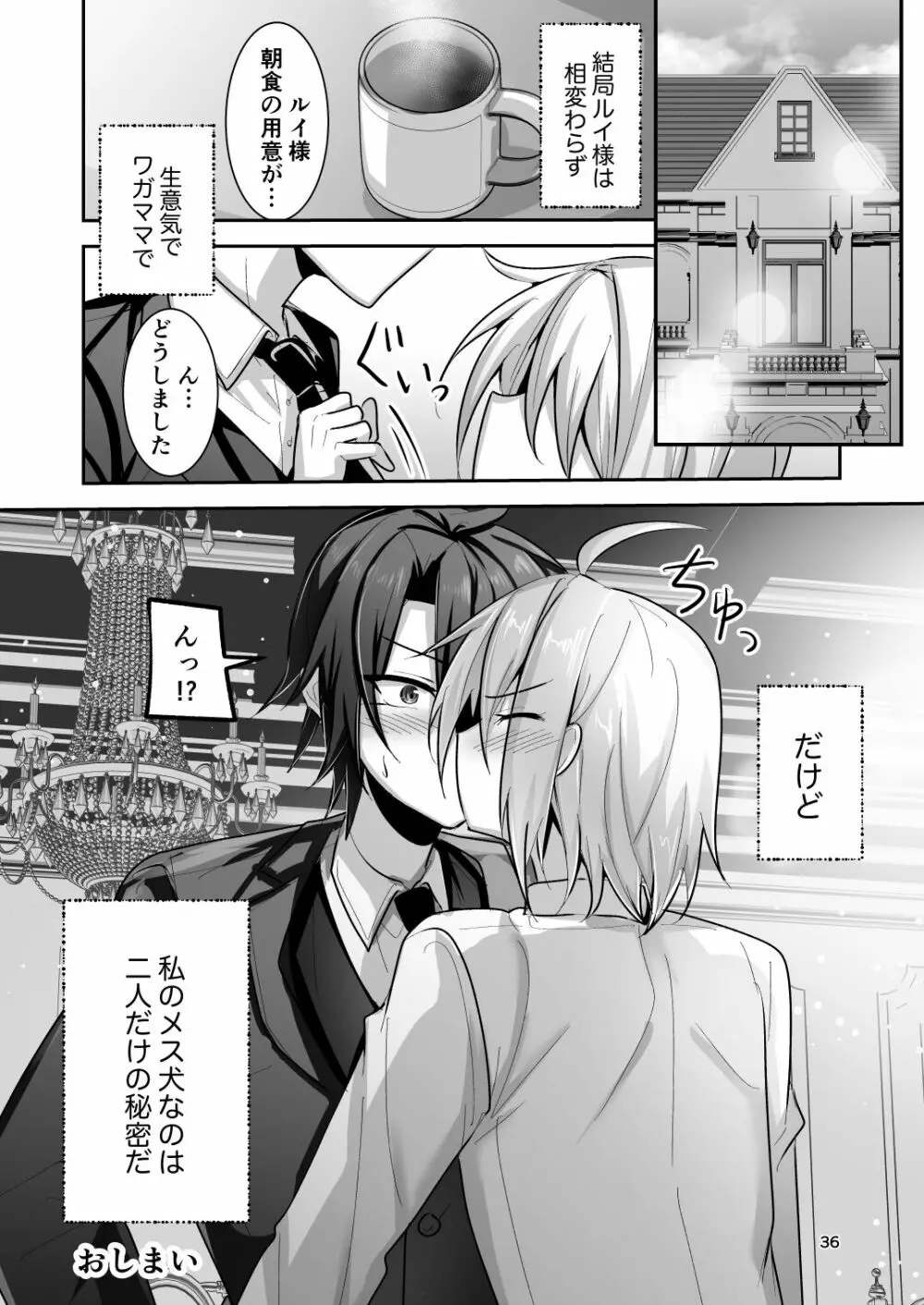 ご主人様は私のメス犬 Page.37