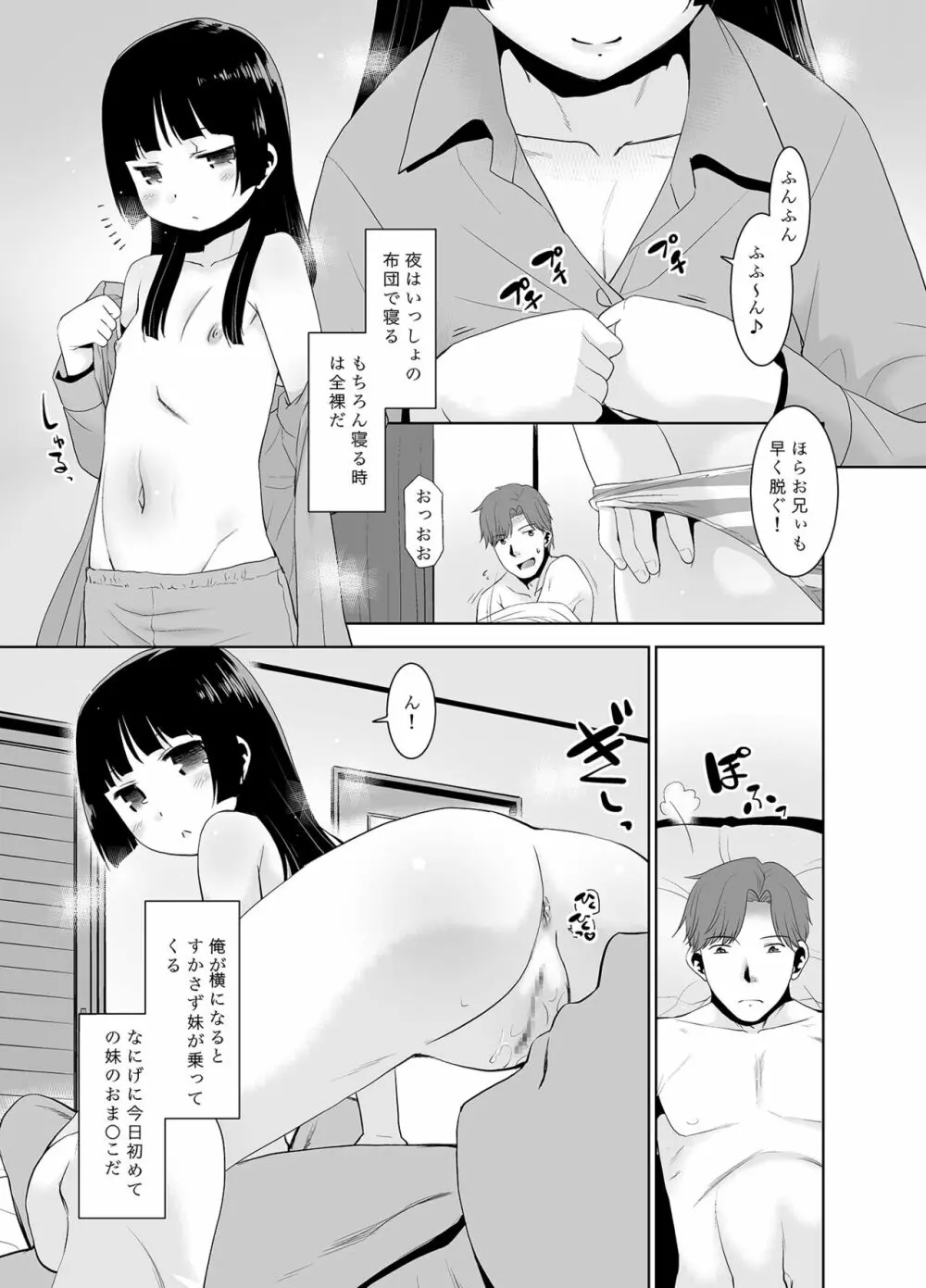 朝起きたら妹がパンツを見せてくれる。 Page.12