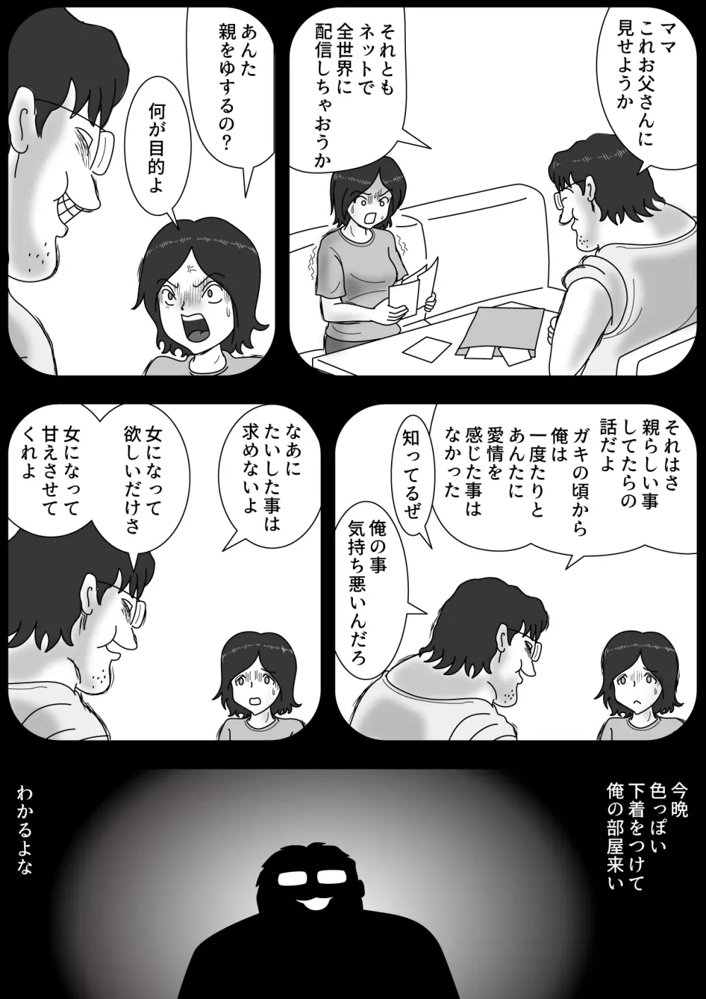 駄目息子とママの関係 Page.8