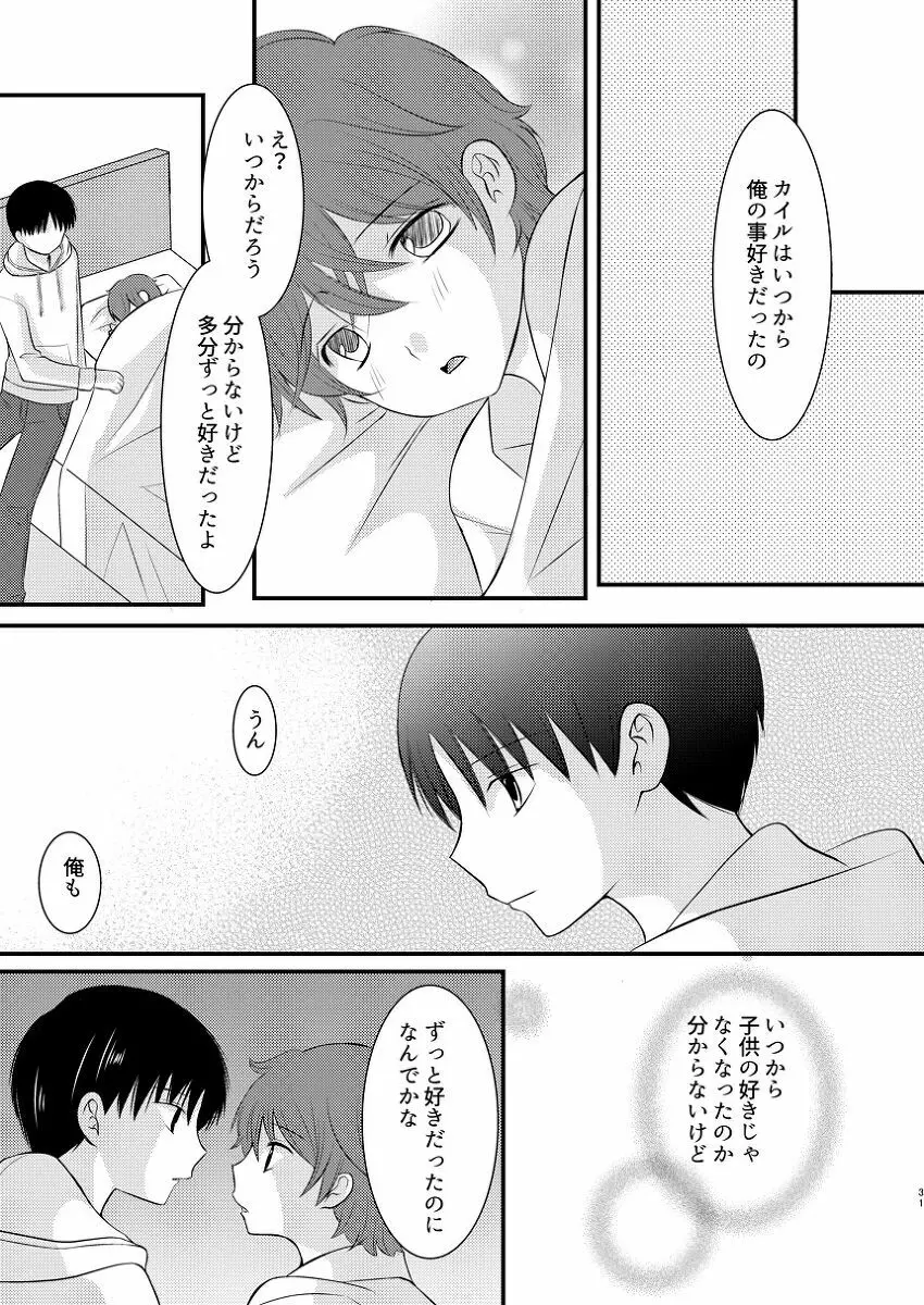 僕の隣はずっと空かない Page.30