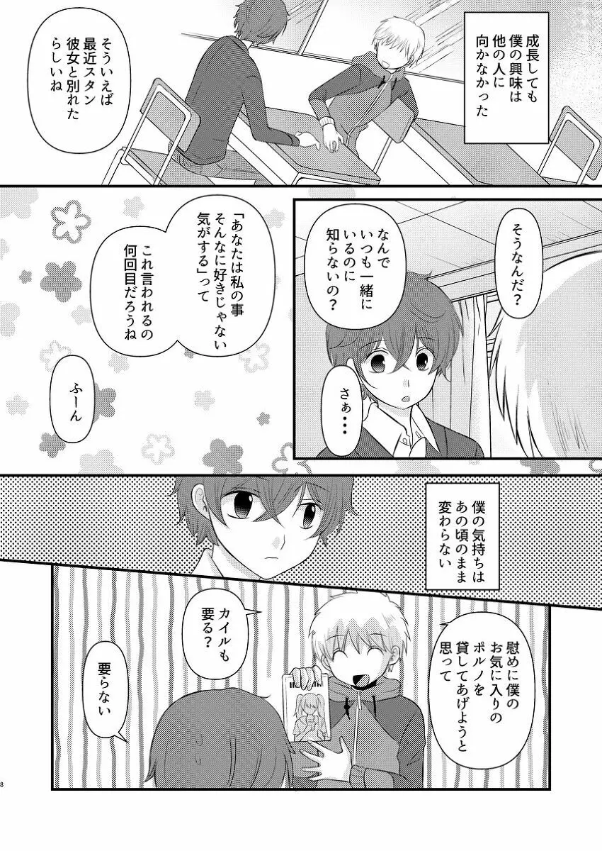 僕の隣はずっと空かない Page.7