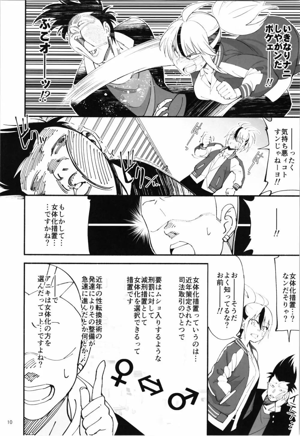 TS?NTR?上等だコラ! Page.9