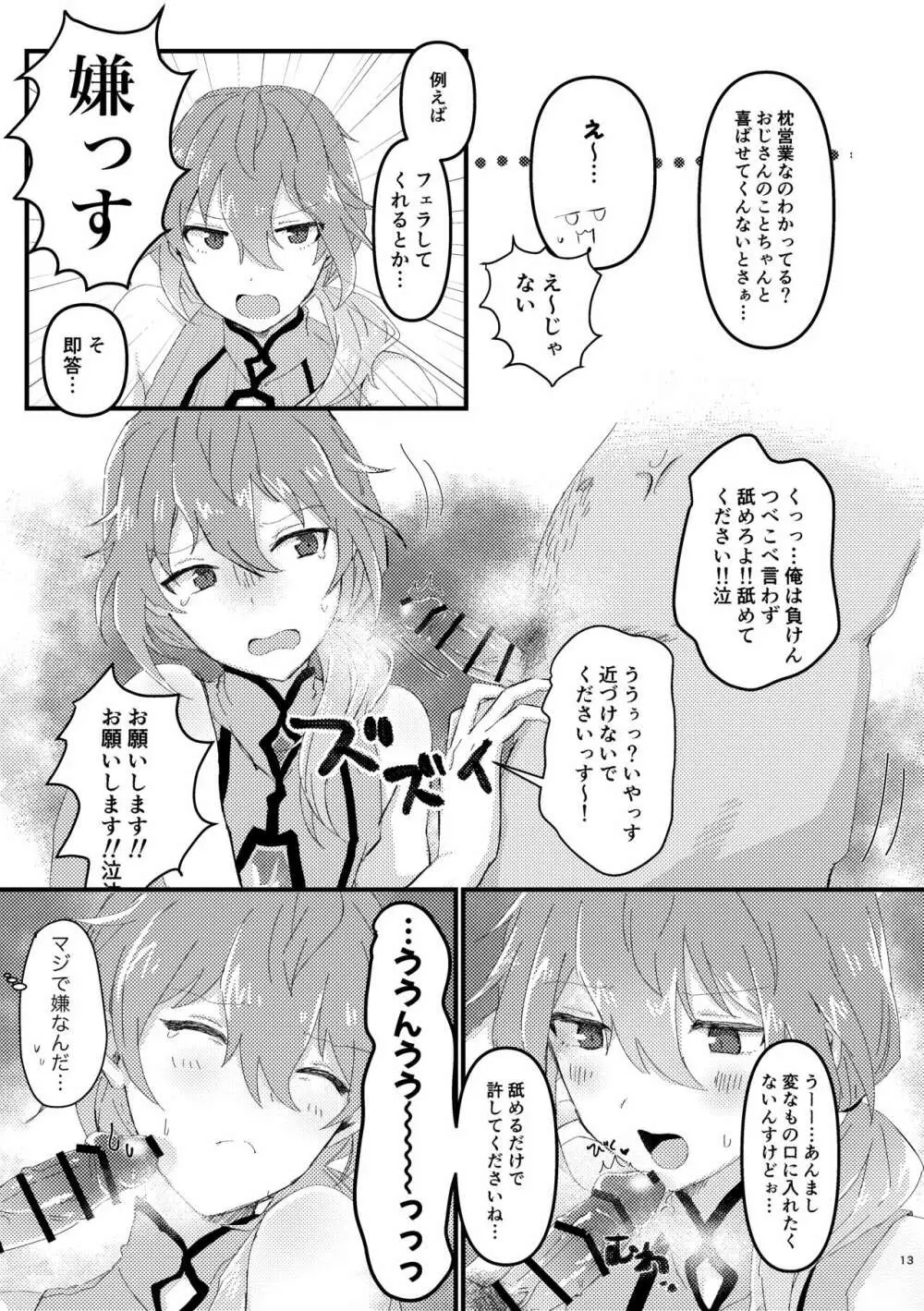 L.O.S.E. へんたいおじさんとしいなのえろほん Page.12