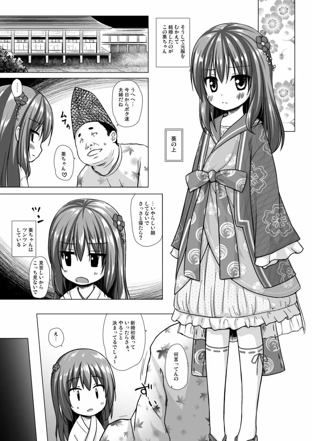 光の君のさがなき計画 <葵> Page.8