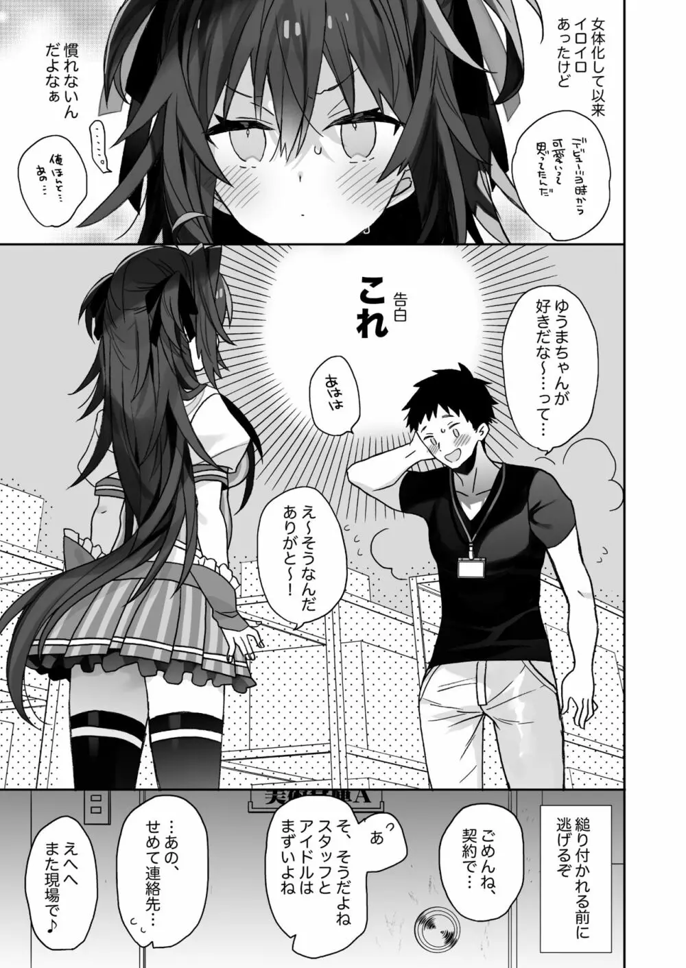 女体化した俺の爛れた舞台裏生活 Page.5