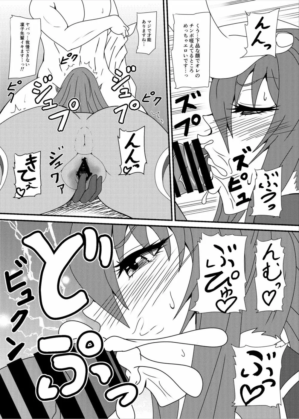 凜子パイセンがんばるっ! Page.8