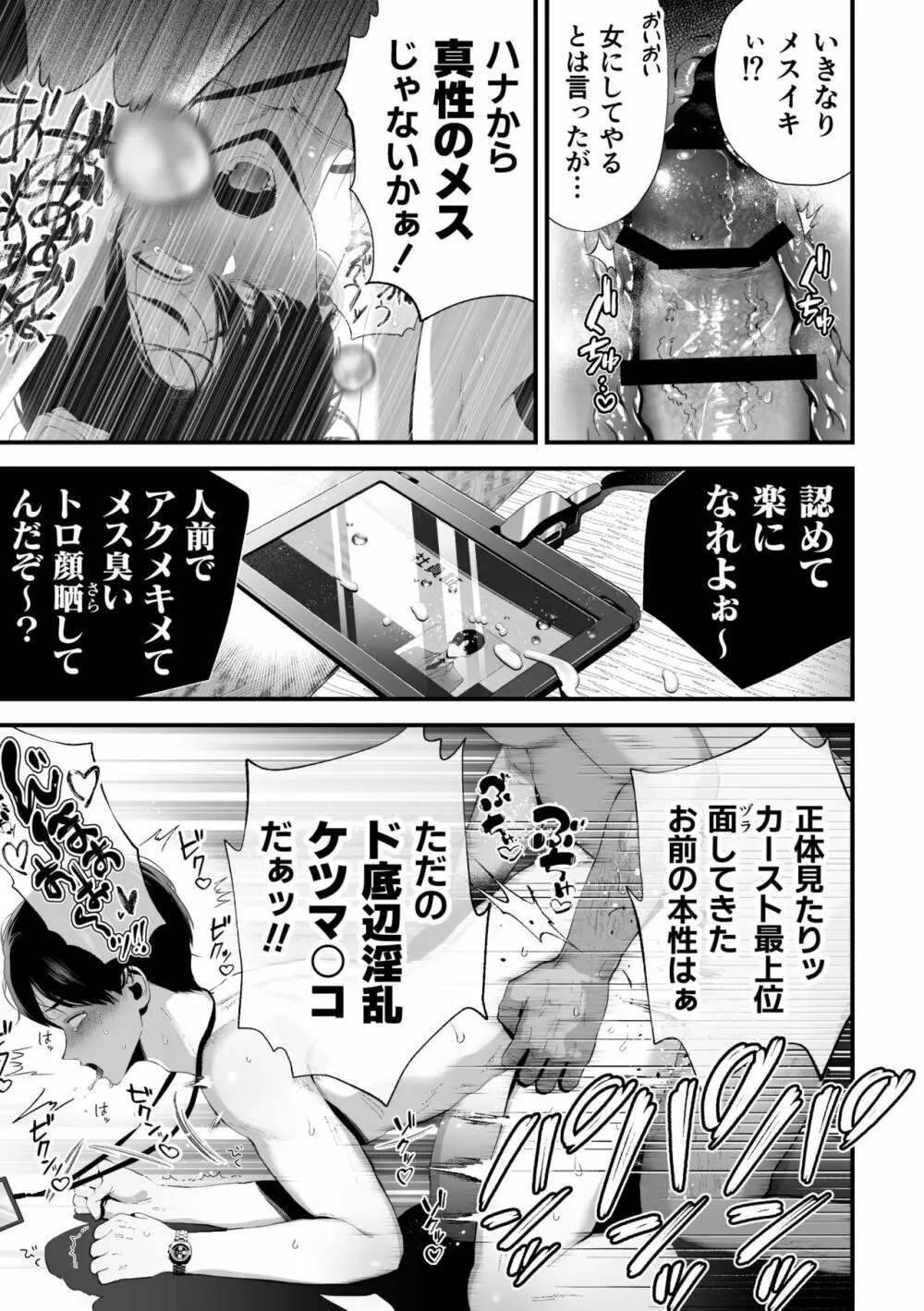 クズなエリート新入社員くん強制チ◯ポ丸出し宴会芸で無様堕ち Page.70