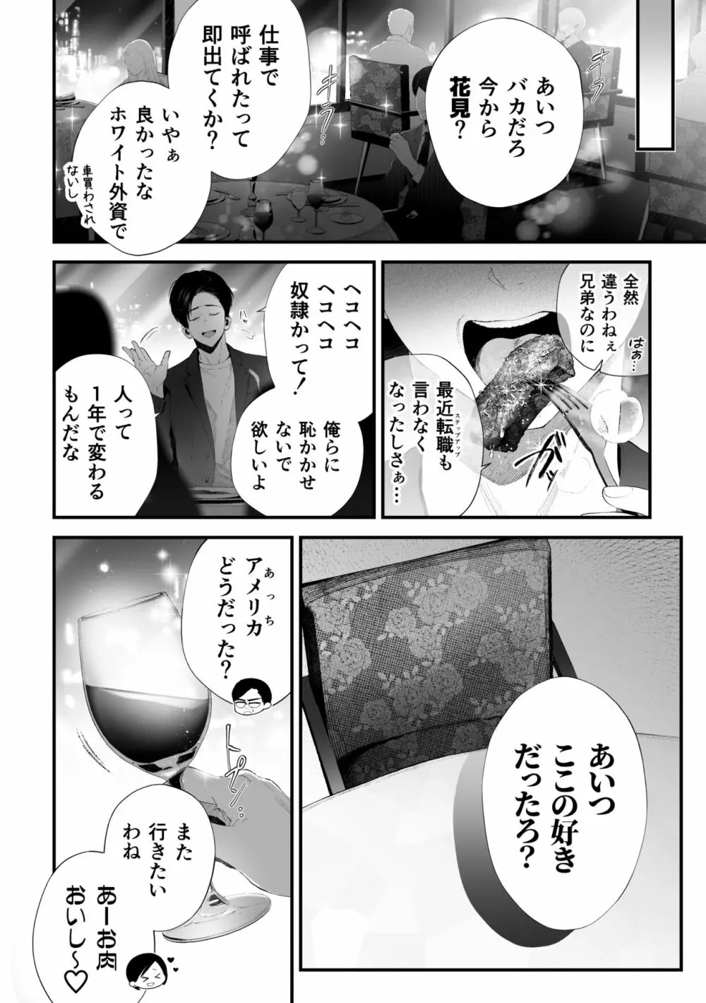 クズなエリート新入社員くん強制チ◯ポ丸出し宴会芸で無様堕ち Page.81