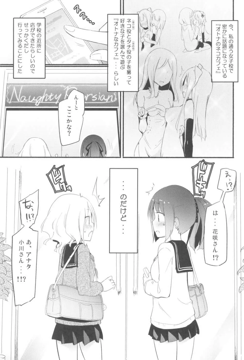 タチまっしぐらコレクション ネコカフェ百合 総集編・焔すばるSide Page.5