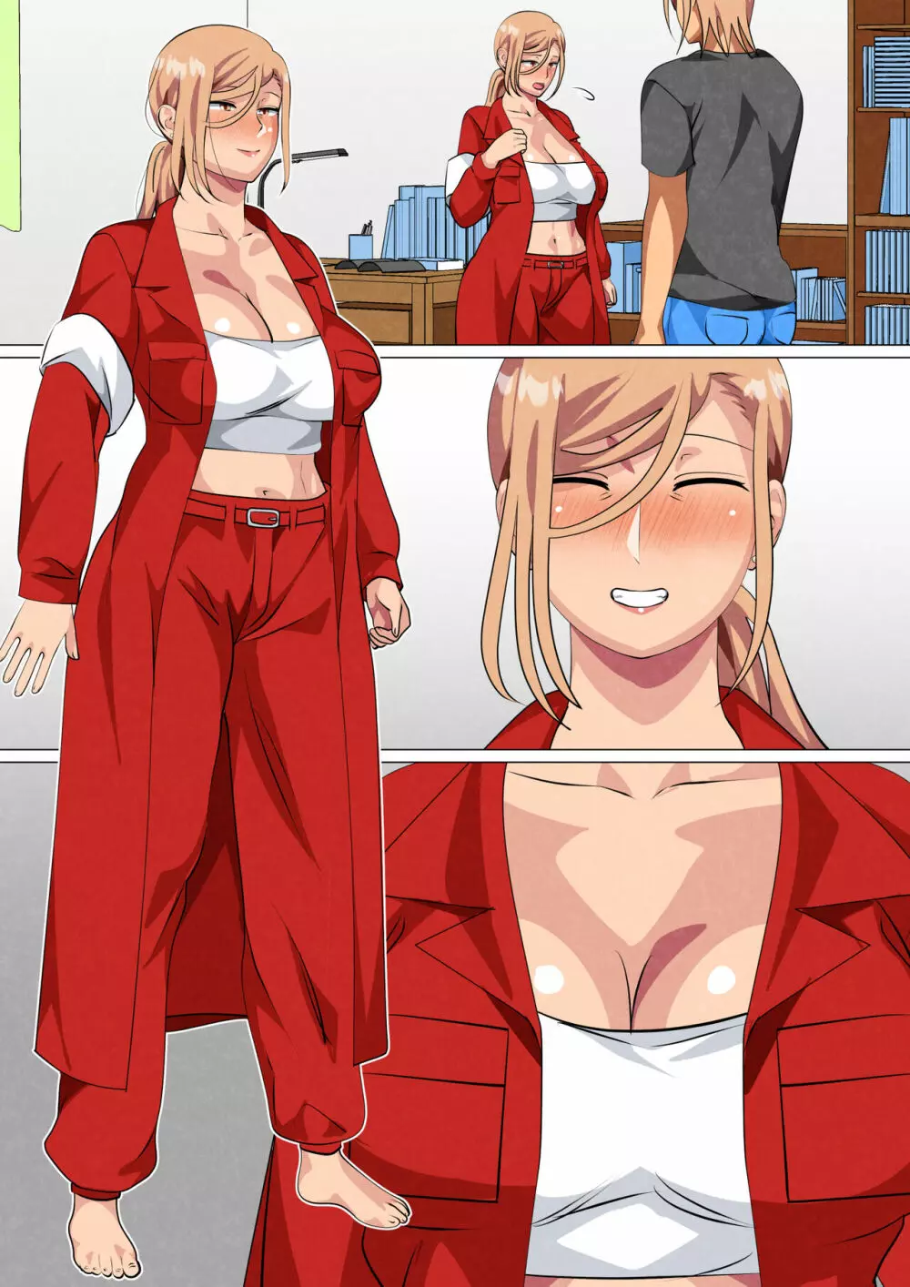 息子に弱みを握られた元ヤンの母 Page.193
