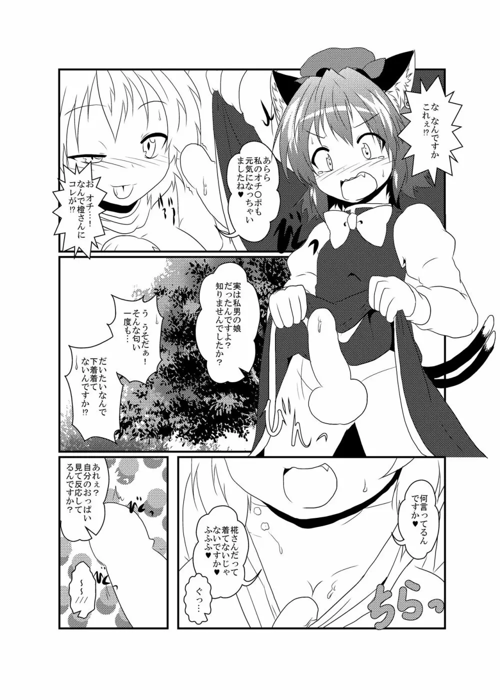 椛「にゃん」橙「わん」 Page.9