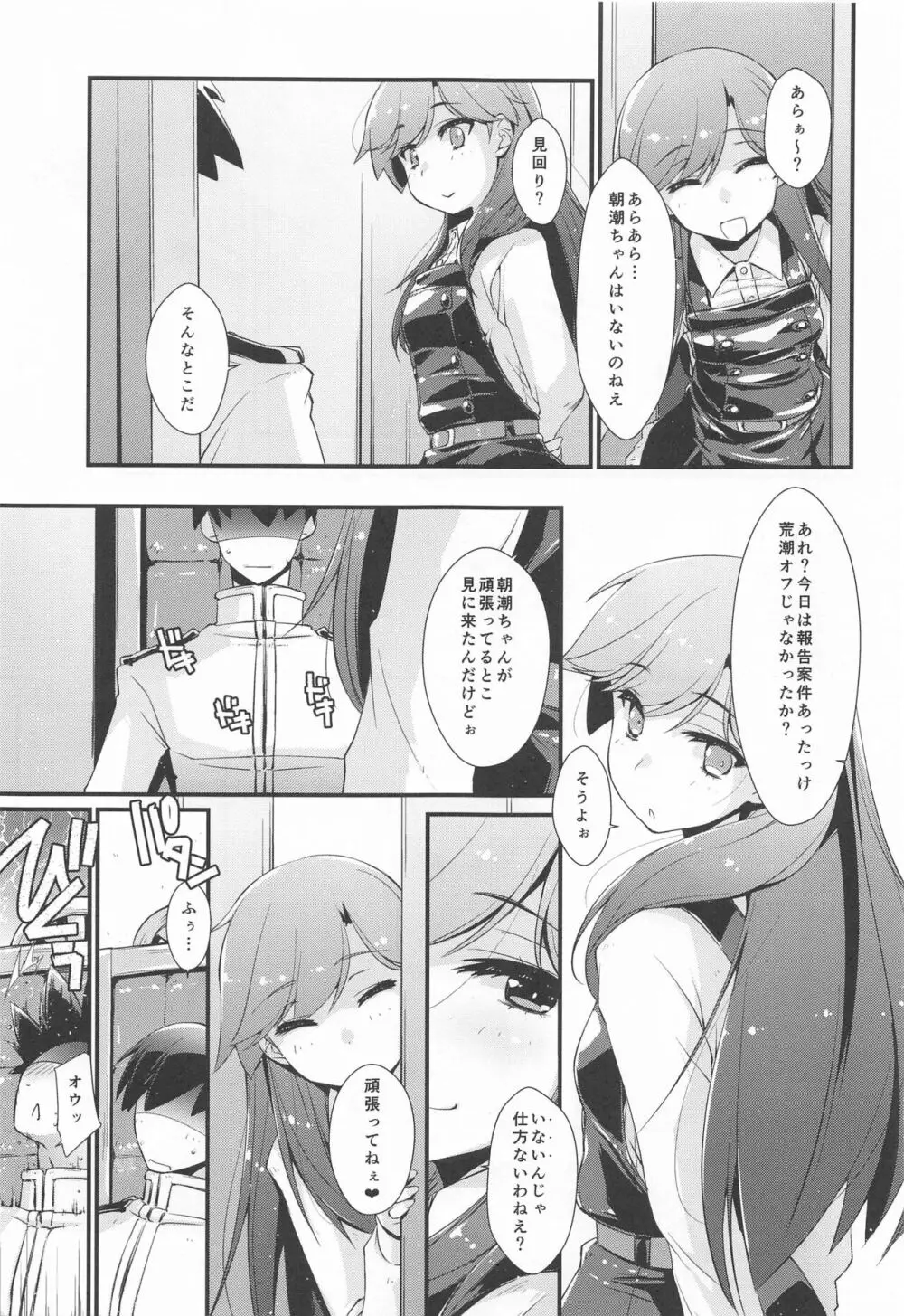 朝潮ちゃんと甘々な、の続き。 Page.8