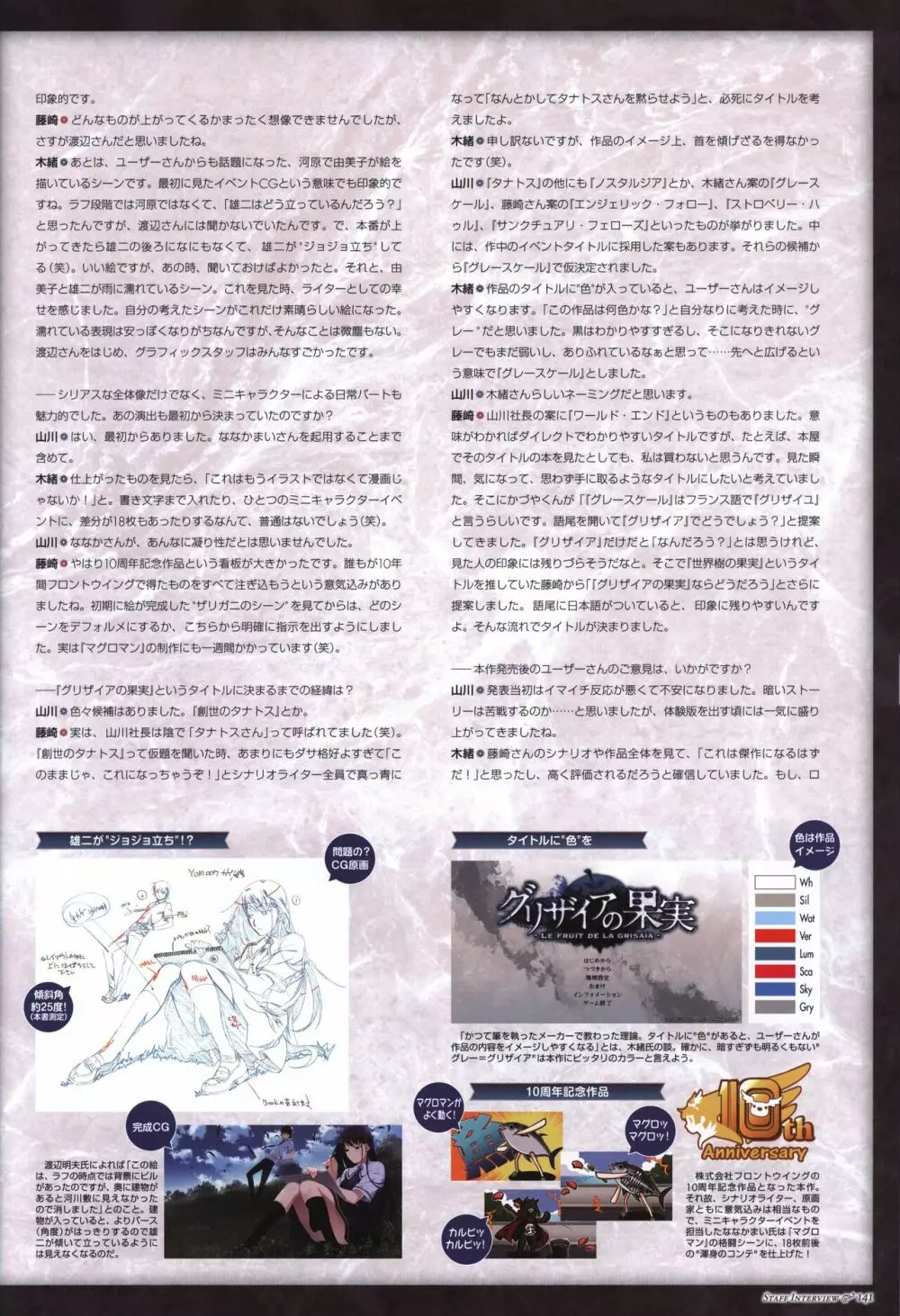 Game Artbook - グリザイアの果実 ビジュアルファンブック Page.142